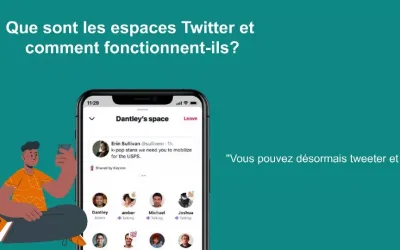 Twitter Spaces : un nouvel espace public de communication.